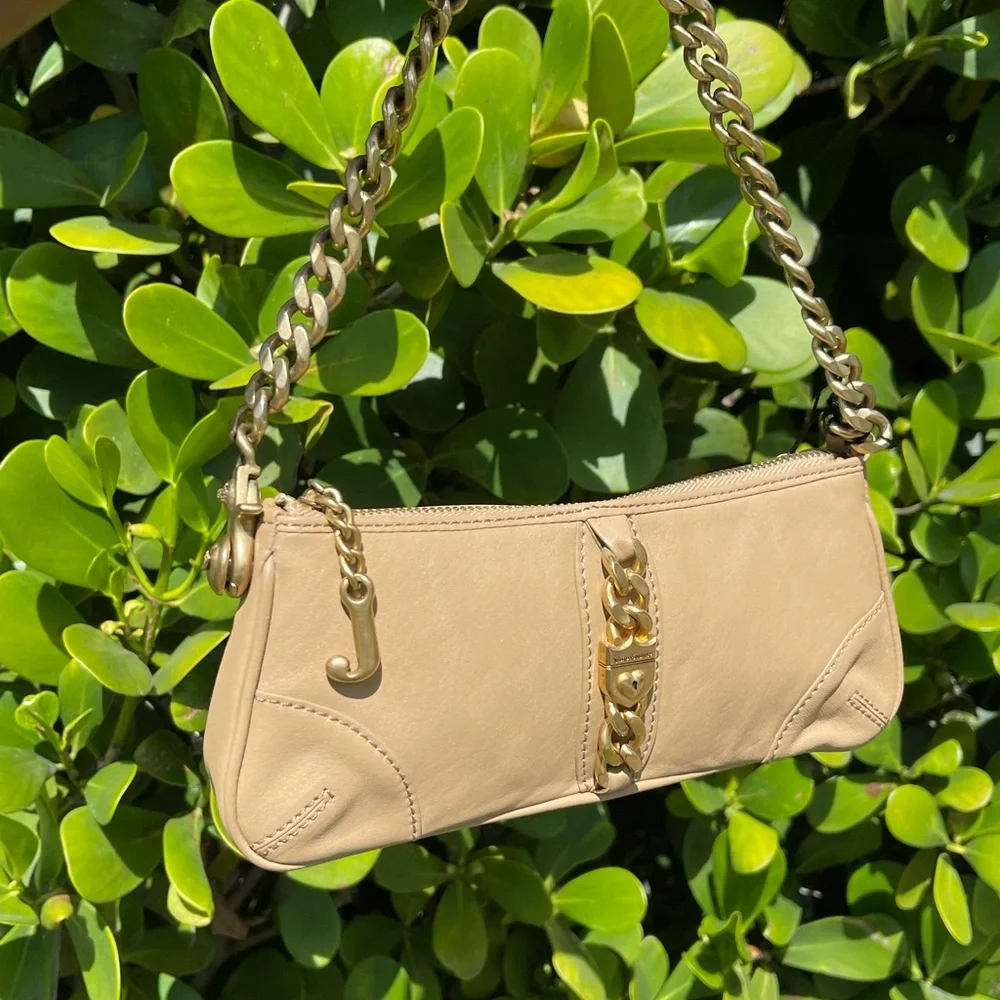 Y2k Juicy Couture Leather Shoulder Bag - Picture 2 of 10
